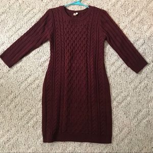 Pink Blush Boutique Maternity sweater dress